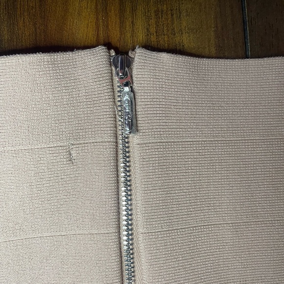 Elegant Nude Bandage Skirt - Picture 7 of 9